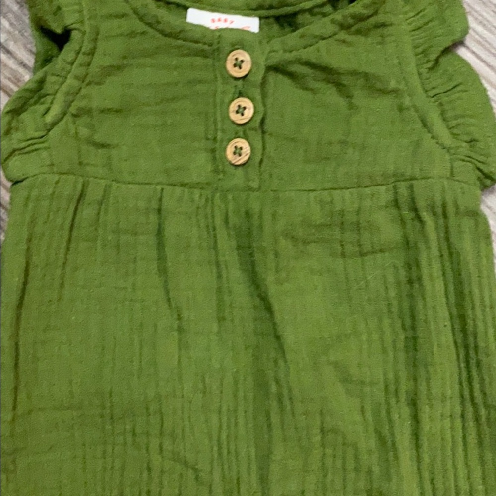 Baby Cat & Jack Romper with Headband - Picture 2 of 3